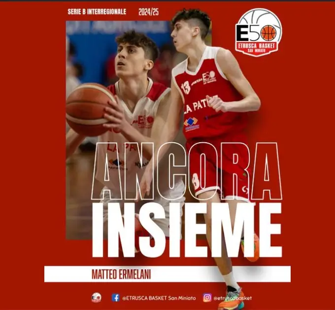 MATTEO ERMELANI NEL ROSTER DELLA SERIE B INTERREGIONALE