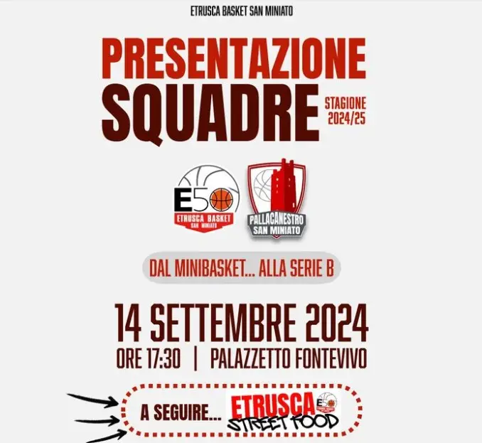 PRESENTAZIONE DELLE SQUADRE: IL 14 SETTEMBRE TUTTI A FONTEVIVO!!!