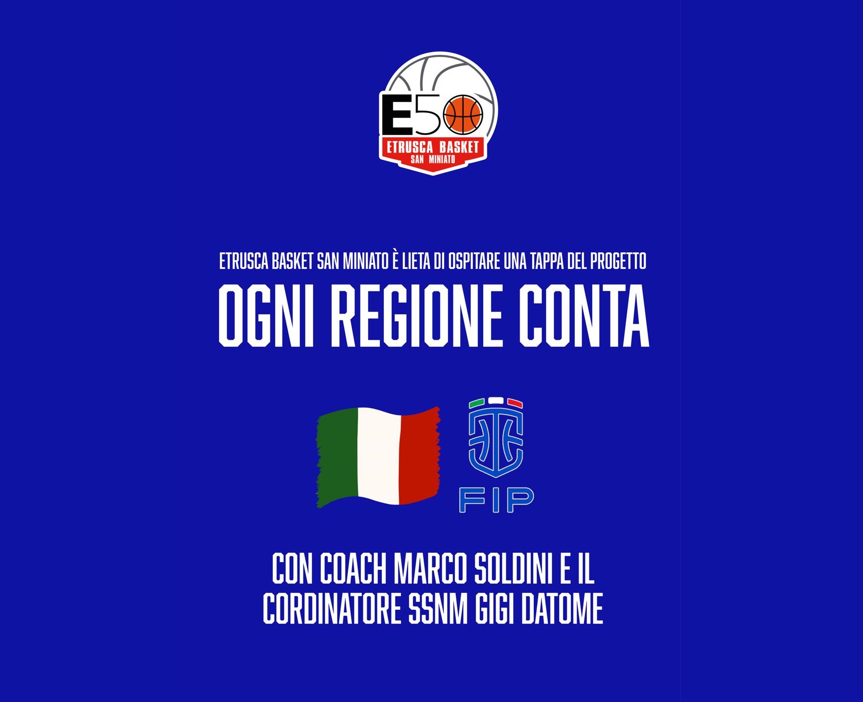 SAN MINIATO SI TINGE DI AZZURRO PER IL PROGETTO “OGNI REGIONE CONTA”